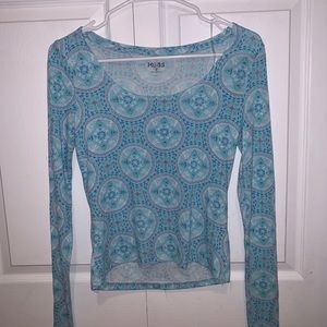 Mudd Blue Long Sleeve Shirt